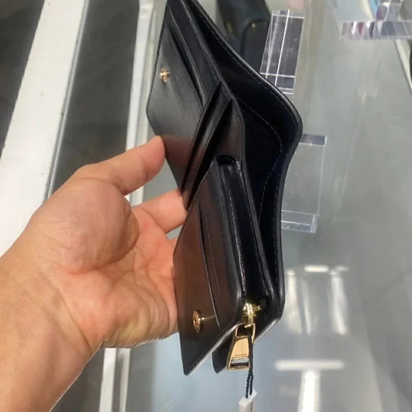 Marc Jacobs Wallet Bi-Fold Wallet S101L01SP21 Black - Picture 7 of 12